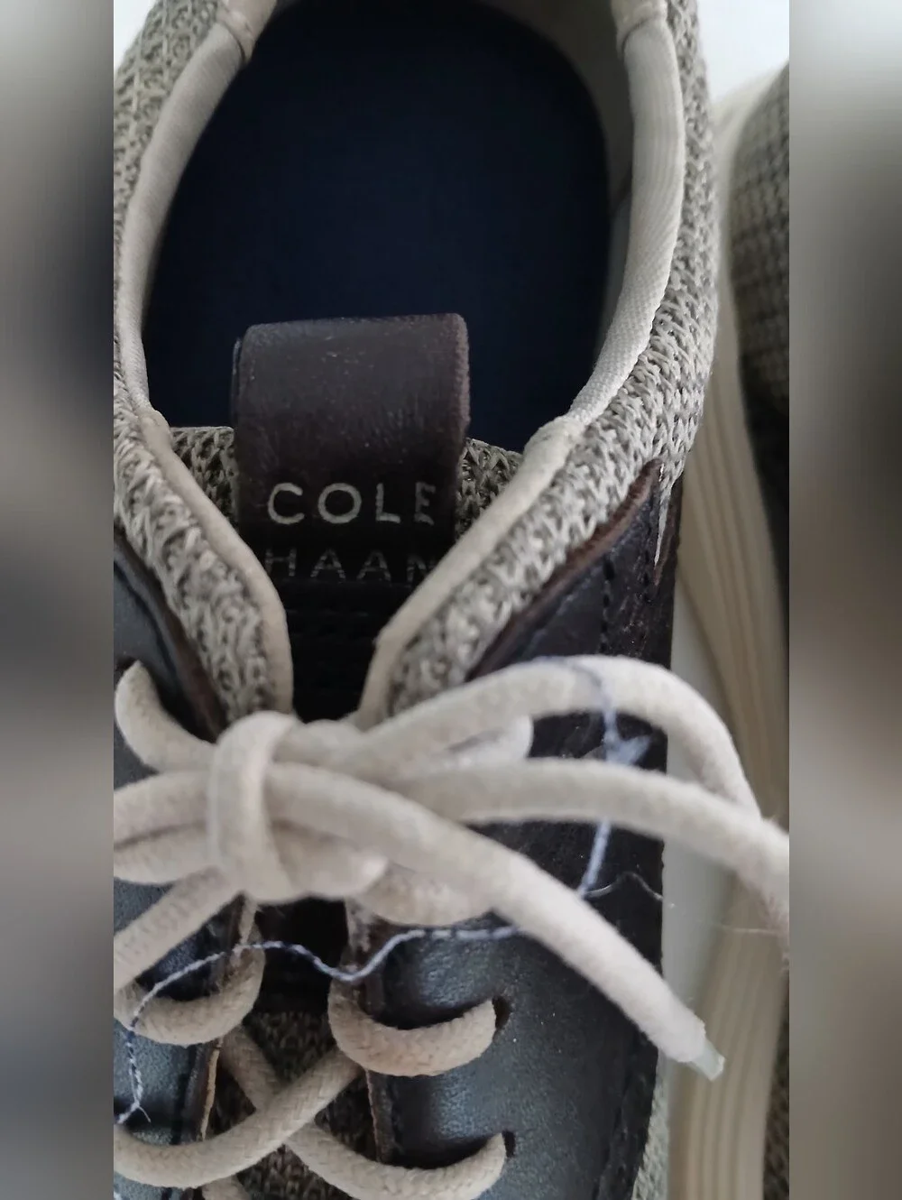 Cole Haan Grand Tour Knit Oxford – Men’s 8M – Two‑Tone – Style C31347